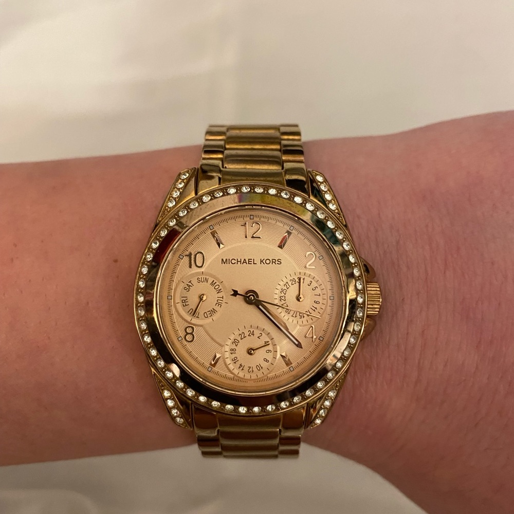 Michael Kors Blair Chronograph Rose Gold Watch
